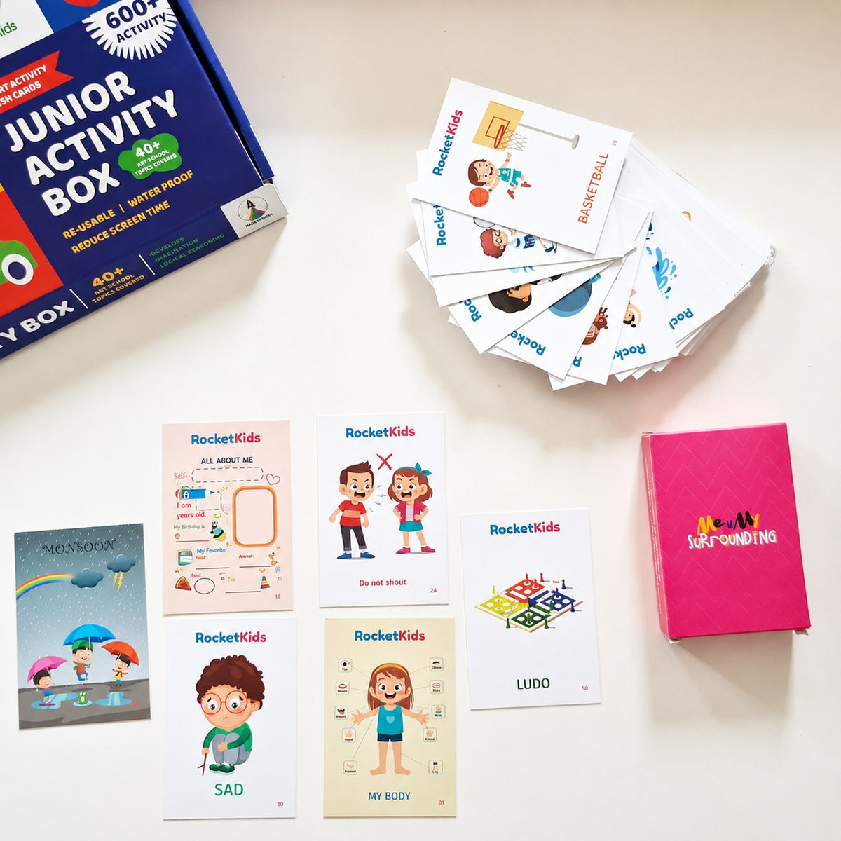 Junior Activity Box social skills activity cards