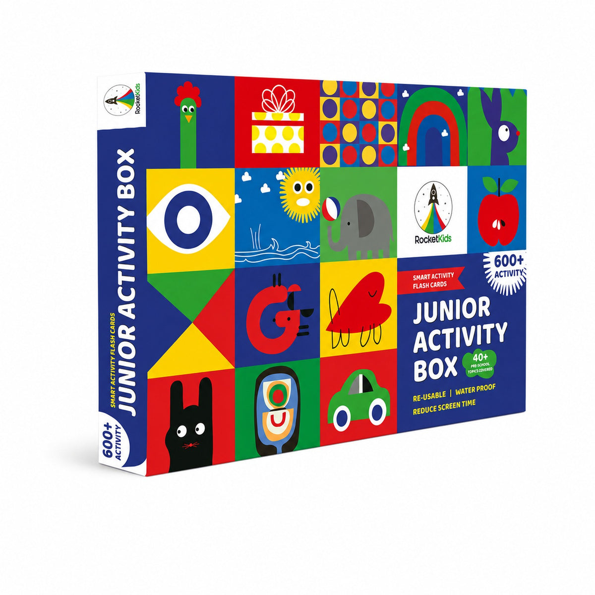 Junior Activity Box product packaging