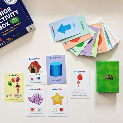 Junior Activity Box educational activity cards